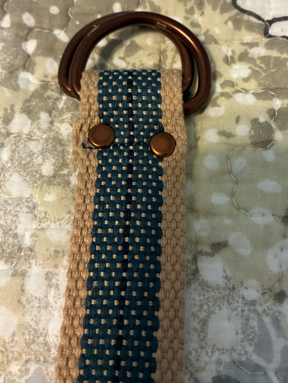 Women’s Canvas Woven Slim Belt